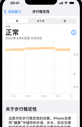 华蓥iPhone手机维修如何在iPhone开启'步行稳定性通知'