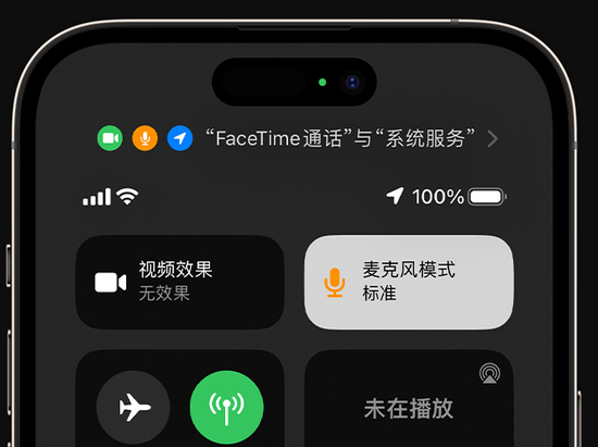 华蓥苹果授权维修网点分享iPhone在通话时让你的声音更清晰 