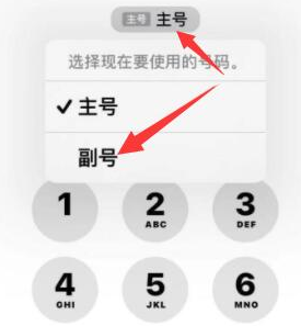 华蓥苹果14维修店分享iPhone 14 Pro Max使用副卡打电话的方法 